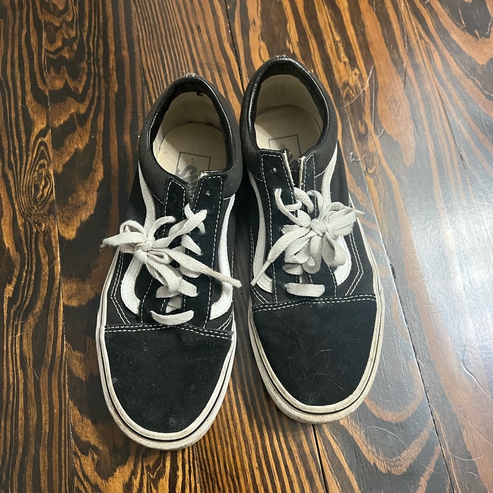 Black vans size 7